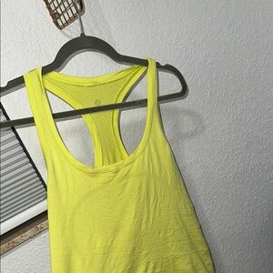 Lululemon yellow racer back swiftly (tag fell off!)